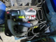SKIL 110VOLT CIRCULAR SAW PLUS A BOSCH RECIP SAW. THIS LOT IS SOLD UNDER THE AUCTIONEERS MARGIN S