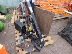 PENNY HYDRAULICS HYDRAULIC VAN MOUNTED LIFT FOR COMPACTION PLATE ETC, 250KG RATED WITH A REMOTE CONT