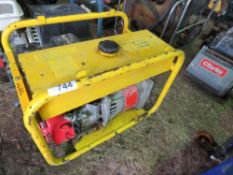 HONDA 3.5KVA RATED PETROL ENGINED GENERATOR.