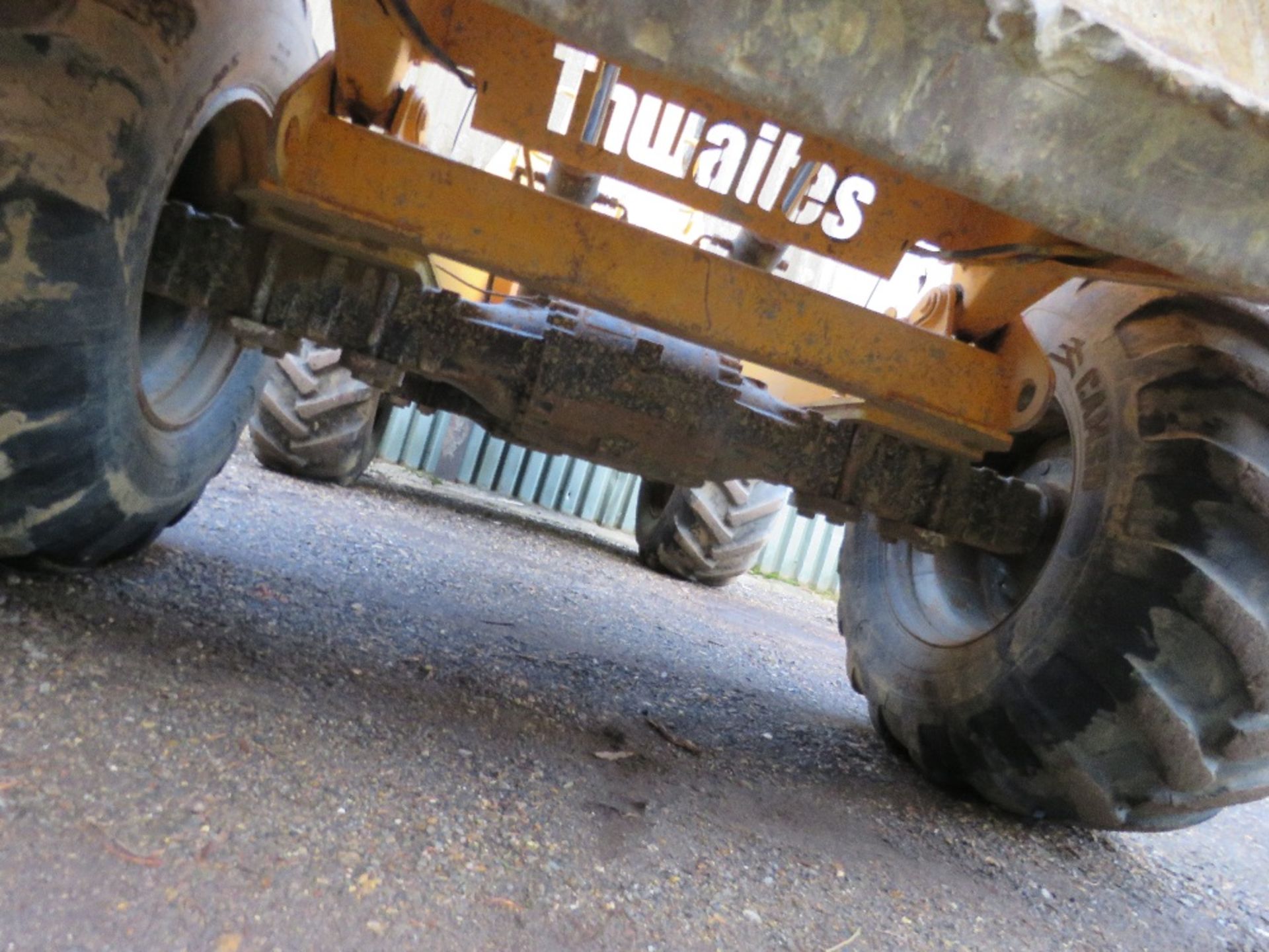 THWAITES 9 TONNE SITE DUMPER, YEAR 2011 BUILD. 3618REC HOURS. SN:SLCM590Z1108C1849. DIRECT FROM LOCA - Image 13 of 14