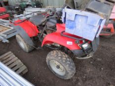 HONDA TRX250 2WD QUAD BIKE, SPARES/REPAIR (VENDORS COMMENTS: SOME TIME AGO THE ENGINE RAN BUT WOULD