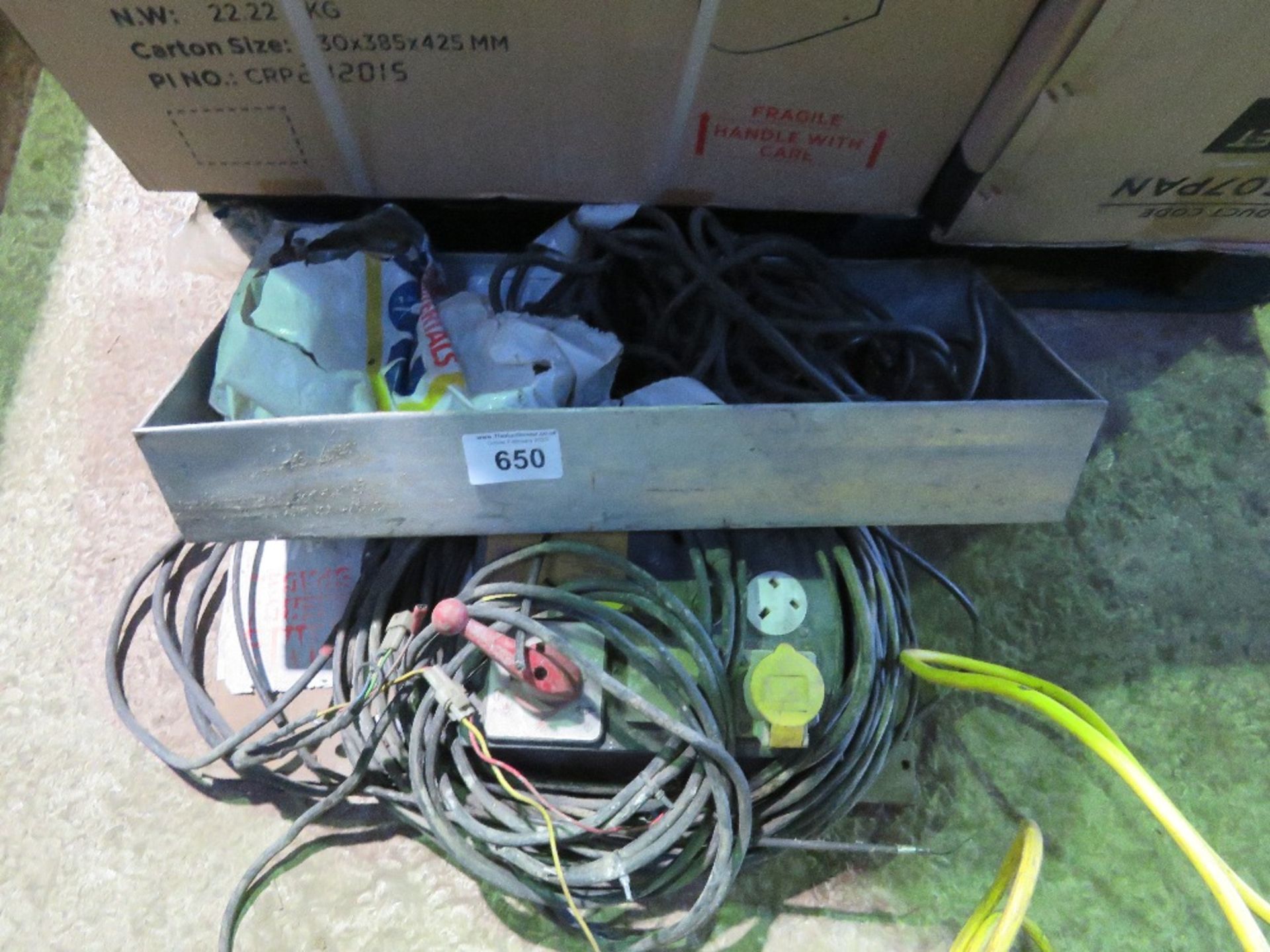 INVERTER WELDER UNIT FOR VAN WITH ALTERNATOR AND 110VOLT LEADS ETC. THIS LOT IS SOLD UNDER THE AU - Image 2 of 3