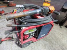 HPP06 HYDRAULIC BREAKER PACK WITH HOSE AND GUN. THIS LOT IS SOLD UNDER THE AUCTIONEERS MARGIN SCH