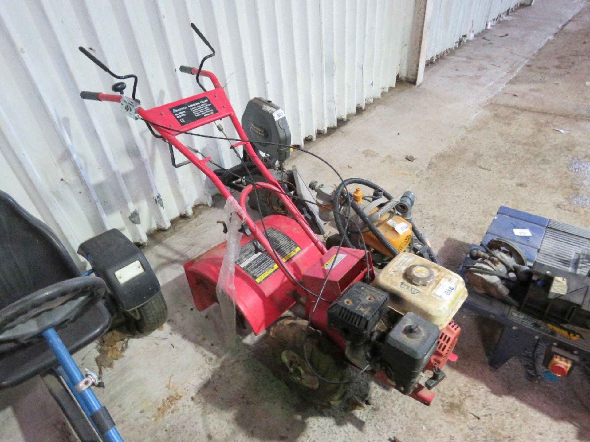 PETROL ENGINED ROTORVATOR. THIS LOT IS SOLD UNDER THE AUCTIONEERS MARGIN SCHEME, THEREFORE NO VAT W