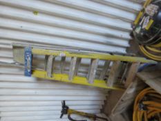 2 X GRP STEP LADDERS. SOURCED FROM COMPANY LIQUIDATION. THIS LOT IS SOLD UNDER THE AUCTIONEERS MAR