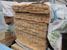 2 X PACKS OF UNTREATED SHIPLAP FENCE TIMBER CLADDING BOARDS: 1.83M (BIG PACK) AND 2.1M (SMALLER PACK