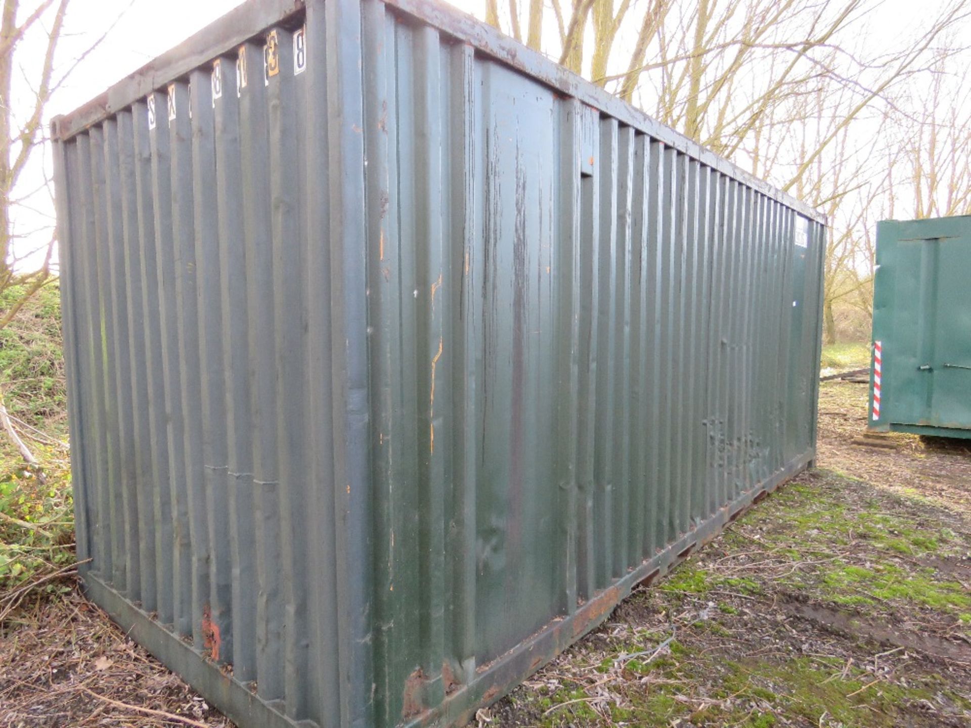 20ft SHIPPING CONTAINER TYPE SECURE STORAGE CONTAINER. - Image 3 of 5
