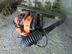 PETROL ENGINED BACKPACK BLOWER. THIS LOT IS SOLD UNDER THE AUCTIONEERS MARGIN SCHEME, THEREFORE N