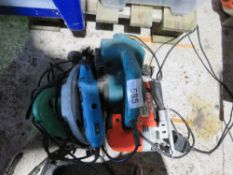 4 X POWER TOOLS, 240VOLT POWERED. THIS LOT IS SOLD UNDER THE AUCTIONEERS MARGIN SCHEME, THEREFOR