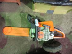 STIHL MS210 PETROL CHAINSAW. THIS LOT IS SOLD UNDER THE AUCTIONEERS MARGIN SCHEME, THEREFORE NO VAT