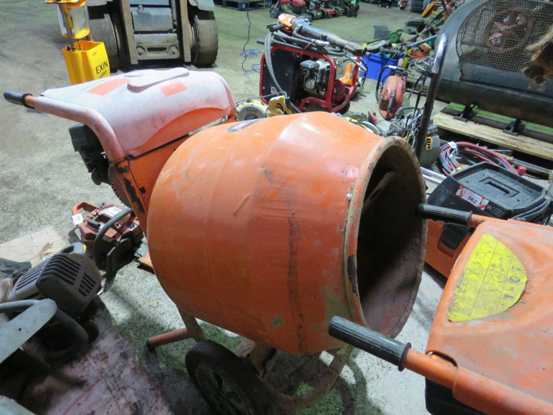 PETROL ENGINED BELLE MINI MIXER.no stand..) THIS LOT IS SOLD UNDER THE AUCTIONEERS - Image 4 of 4