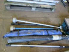 2 X WATER STAND PIPES PLUS 2 X SETS OF DRAIN RODS. SOURCED FROM COMPANY LIQUIDATION. THIS LOT IS S