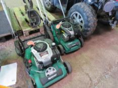 2 X QUALCAST MOWERS.