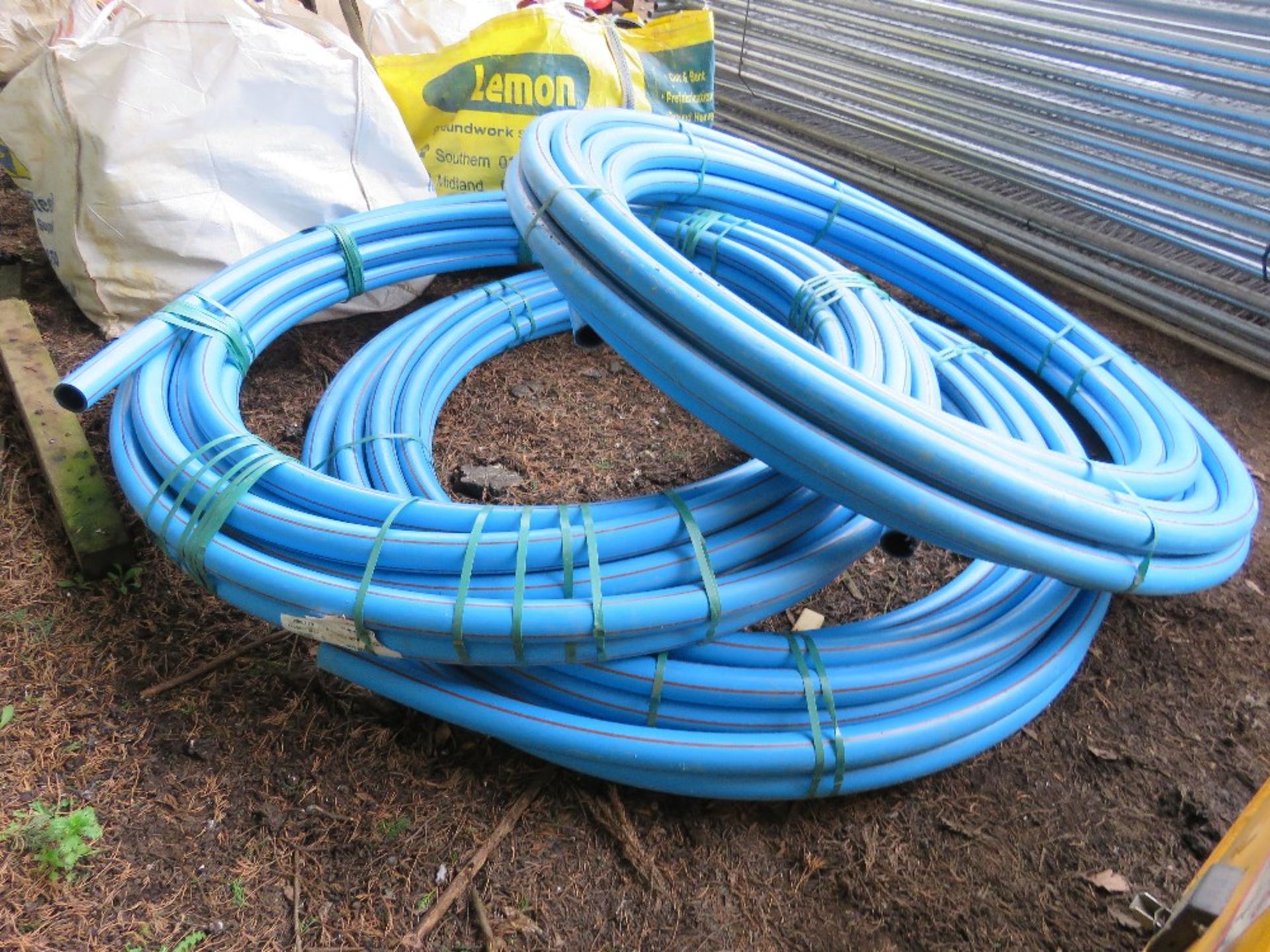 3 X ROLLS OF 63MM UNICOIL WATER PIPE, 50METRE ROLLS. DIRECT FROM COMPANY LIQUIDATION. - Image 3 of 3