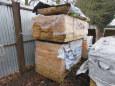 3 X PACKS OF UNTREATED TIMBER BOARDS 1.8M LENGTH X 70MM X 20MM APPROX.