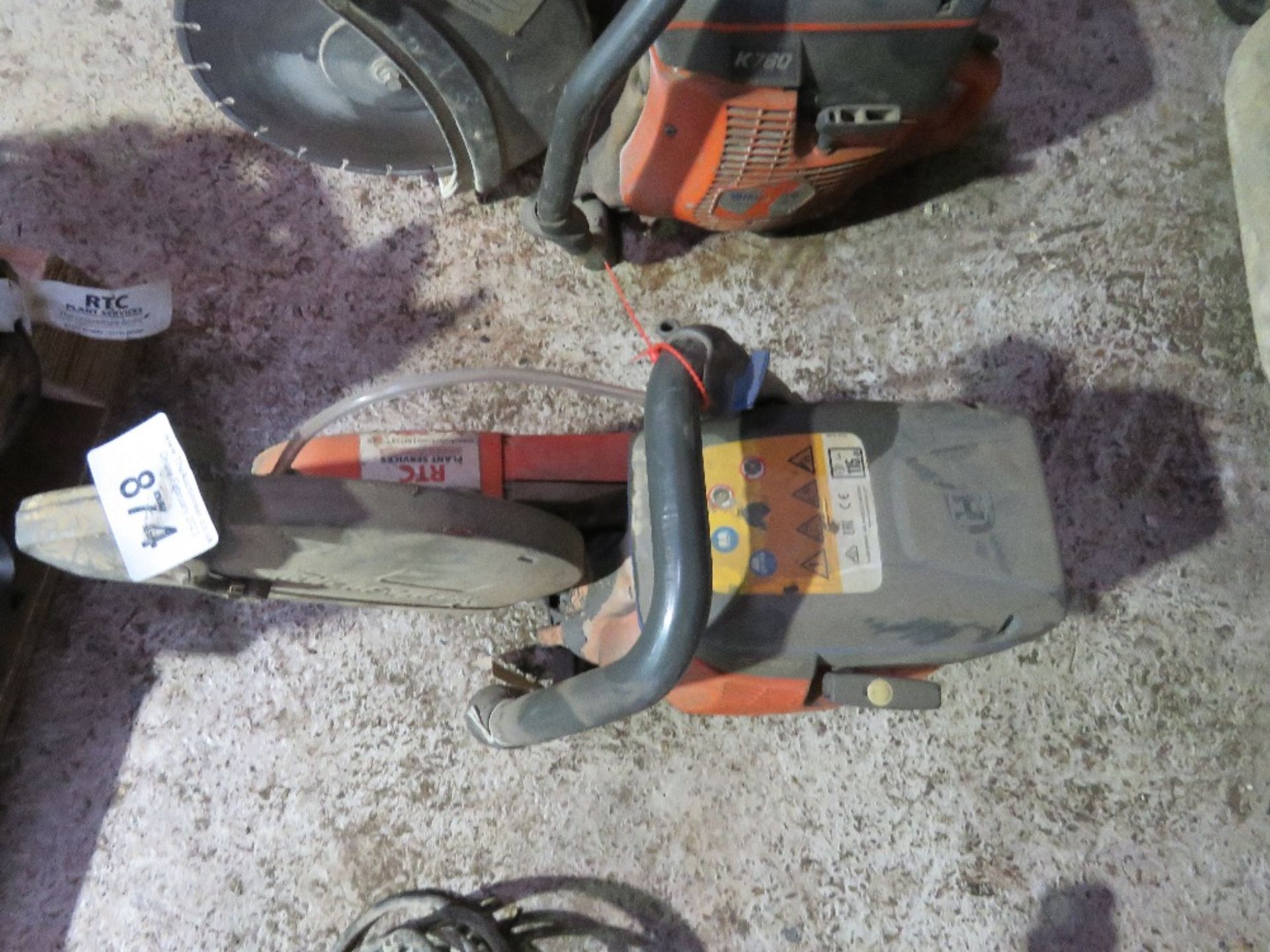 HUSQVARNA K760 PETROL SAW WITH BLADE. - Image 2 of 5