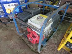 HONDA 5KVA RATED PETROL ENGINED GENERATOR.