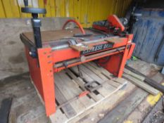 EXPRESS DUAL CYLINDER GRINDER. THIS LOT IS SOLD UNDER THE AUCTIONEERS MARGIN SCHEME, THEREFORE NO