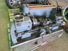 BOXFORD METALWORKERS LATHE, 240VOLT, WORKING WHEN REMOVED (REPLACED WITH LARGER MACHINE). PLUS SOME