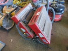 2 X RADIANT HEATERS. SOURCED FROM COMPANY LIQUIDATION. THIS LOT IS SOLD UNDER THE AUCTIONEERS MARG