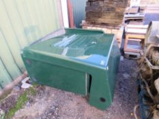 KINGSLEY NO5 GRP GAS STORAGE BOX, UNUSED. 1.5M WIDE X 1.3M HEIGHT X 0.70M DEPTH APPROX. THIS LOT