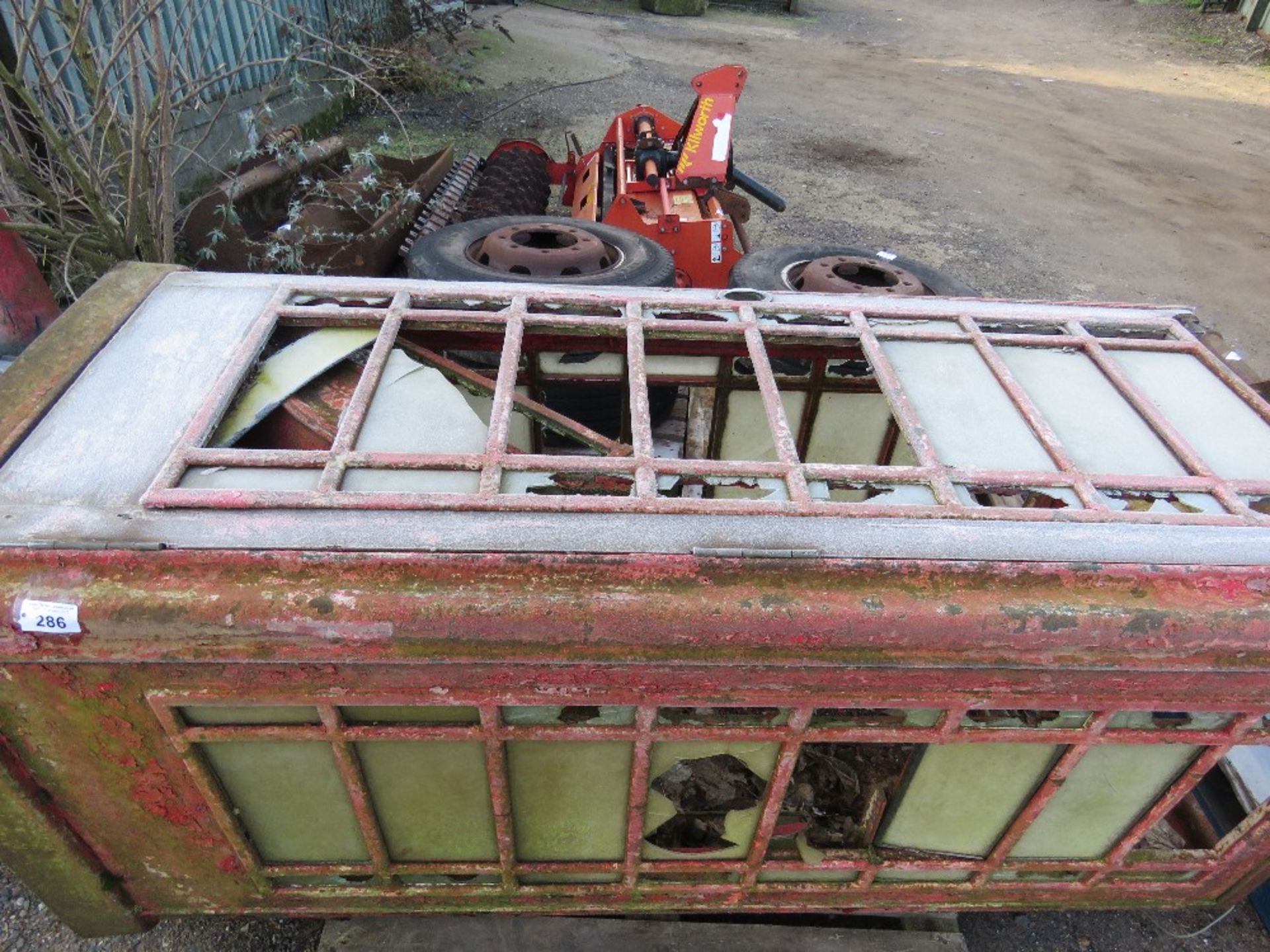 CAST IRON PHONE BOX. - Image 7 of 7