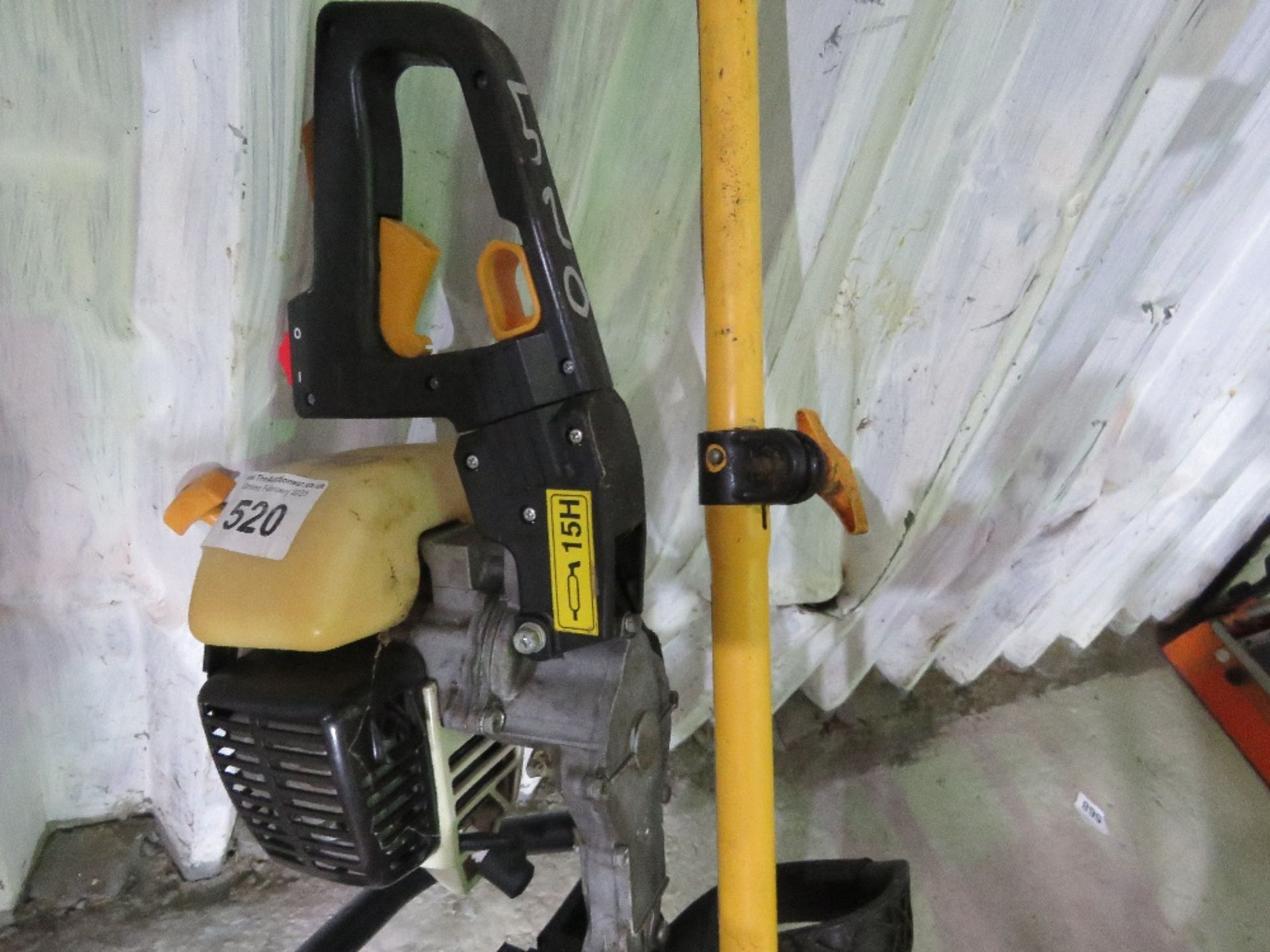 RYOBI PETROL STRIMMER PLUS HEDGE CUTTER SET. THIS LOT IS SOLD UNDER THE AUCTIONEERS MARGIN SCHEME - Image 4 of 13