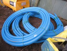 3 X ROLLS OF 63MM UNICOIL WATER PIPE, 50METRE ROLLS. DIRECT FROM COMPANY LIQUIDATION.
