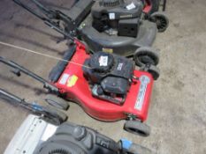 LASER PUSH PETROL MOWER, NO BAG. THIS LOT IS SOLD UNDER THE AUCTIONEERS MARGIN SCHEME, THEREFORE