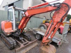 BID INCREMENT NOW £200!!! KUBOTA KX91-2 RUBBER TRACKED EXCAVATOR, YEAR 2000 BUILD.