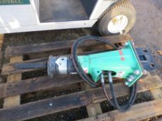 MONTABIRT CUP SC8 EXCAVATOR MOUNTED BREAKER, 30MM PINS. THIS LOT IS SOLD UNDER THE AUCTIONEERS MA