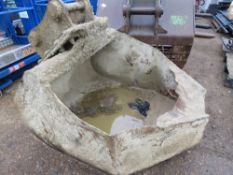 CONCRETE POURING FUNNEL BUCKET FOR 13/14 TONNE EXCAVATOR ON 65MM PINS.