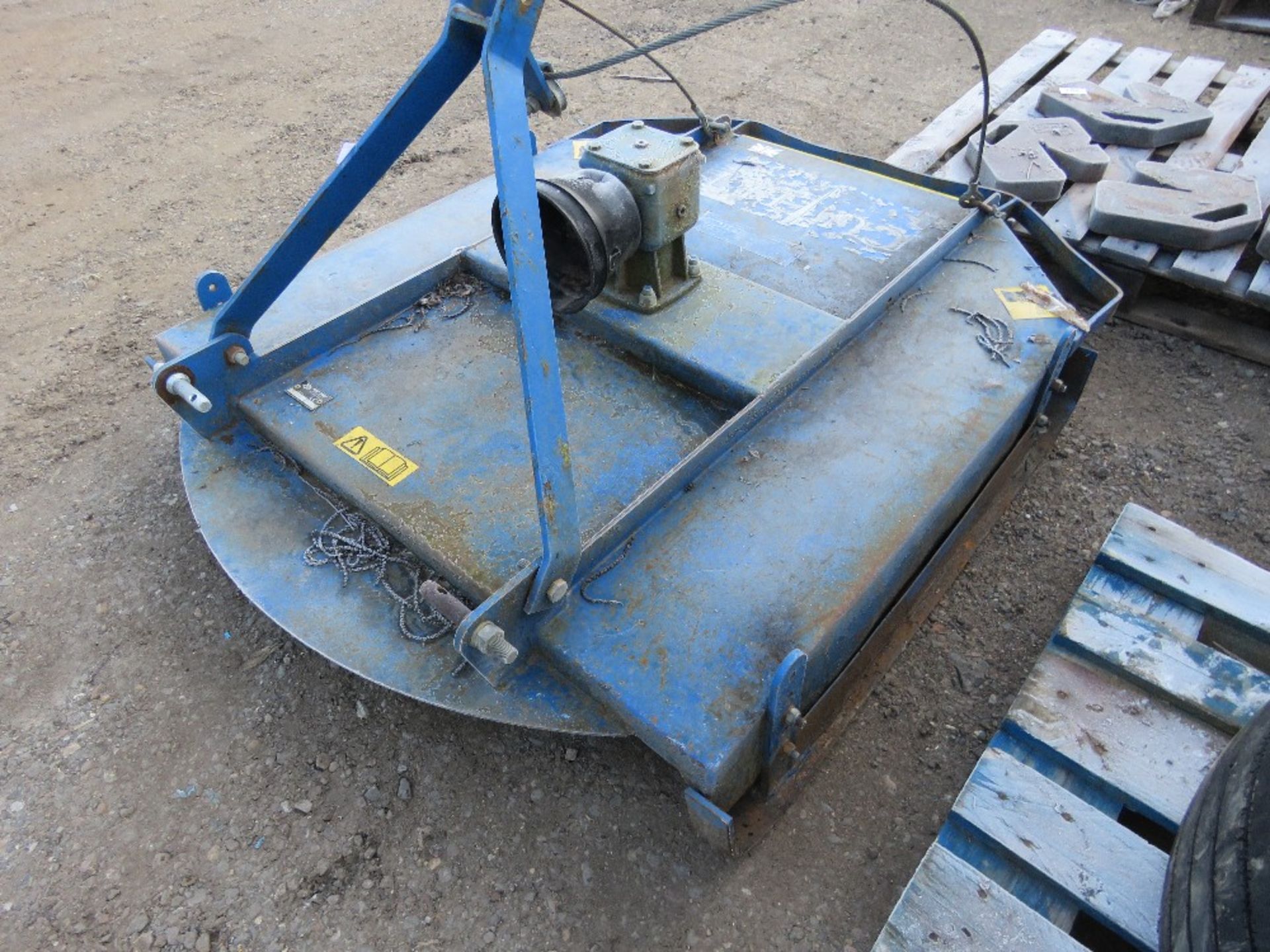 PORT AGRIC CUTLET 4FT WIDE TRACTOR TOPPER MOWER, REQUIRES PTO SHAFT. - Image 5 of 9