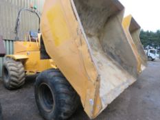 THWAITES 9 TONNE SITE DUMPER, YEAR 2011 BUILD. 3830 REC HOURS. REG: LP11TKO WITH V5. SN:SLCM590Z1108