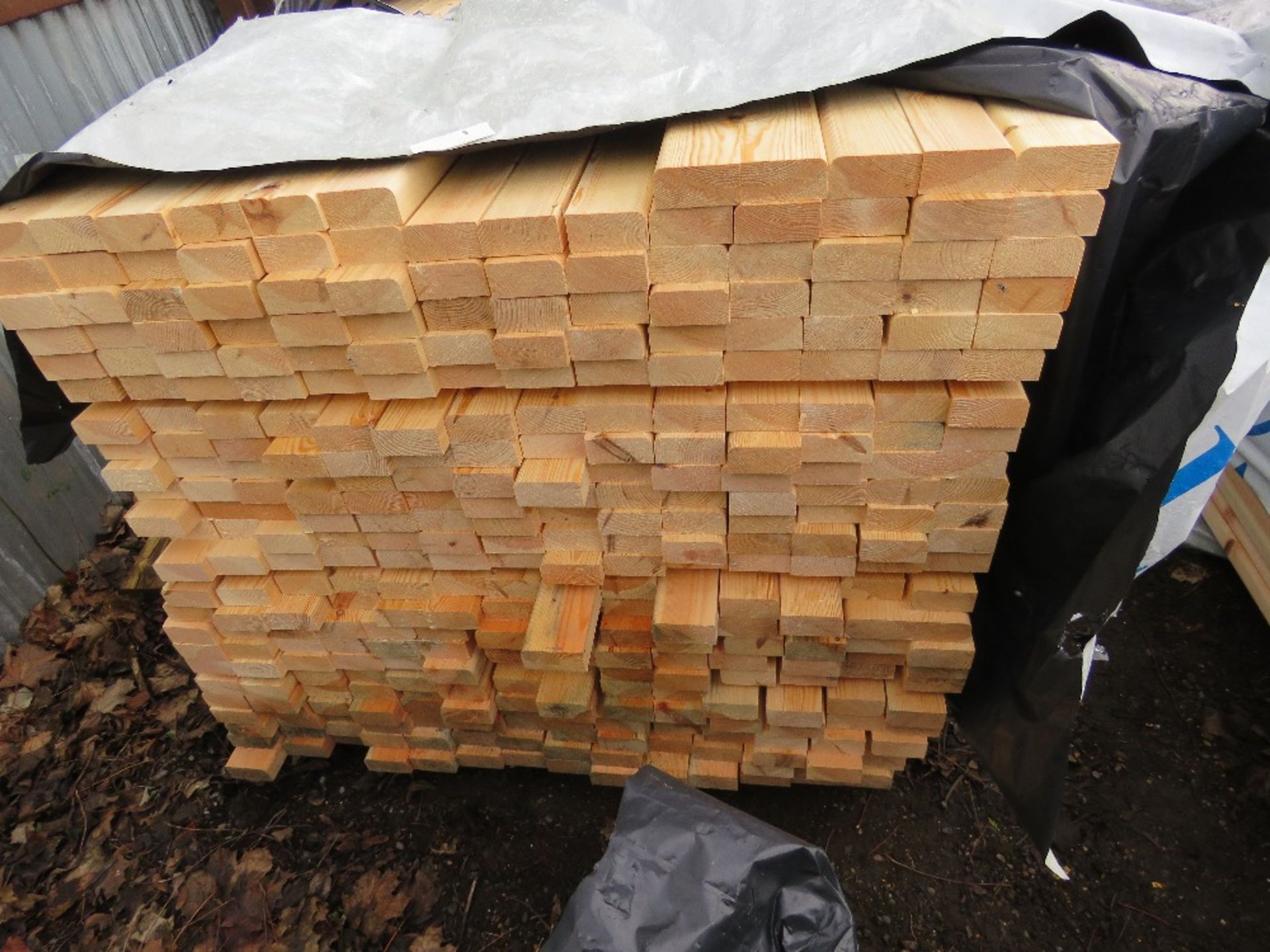 PACK OF UNTRETAED TIMBER BATTENS 2.4M LENGTH X 70MM X 35MM APPROX. - Image 2 of 3
