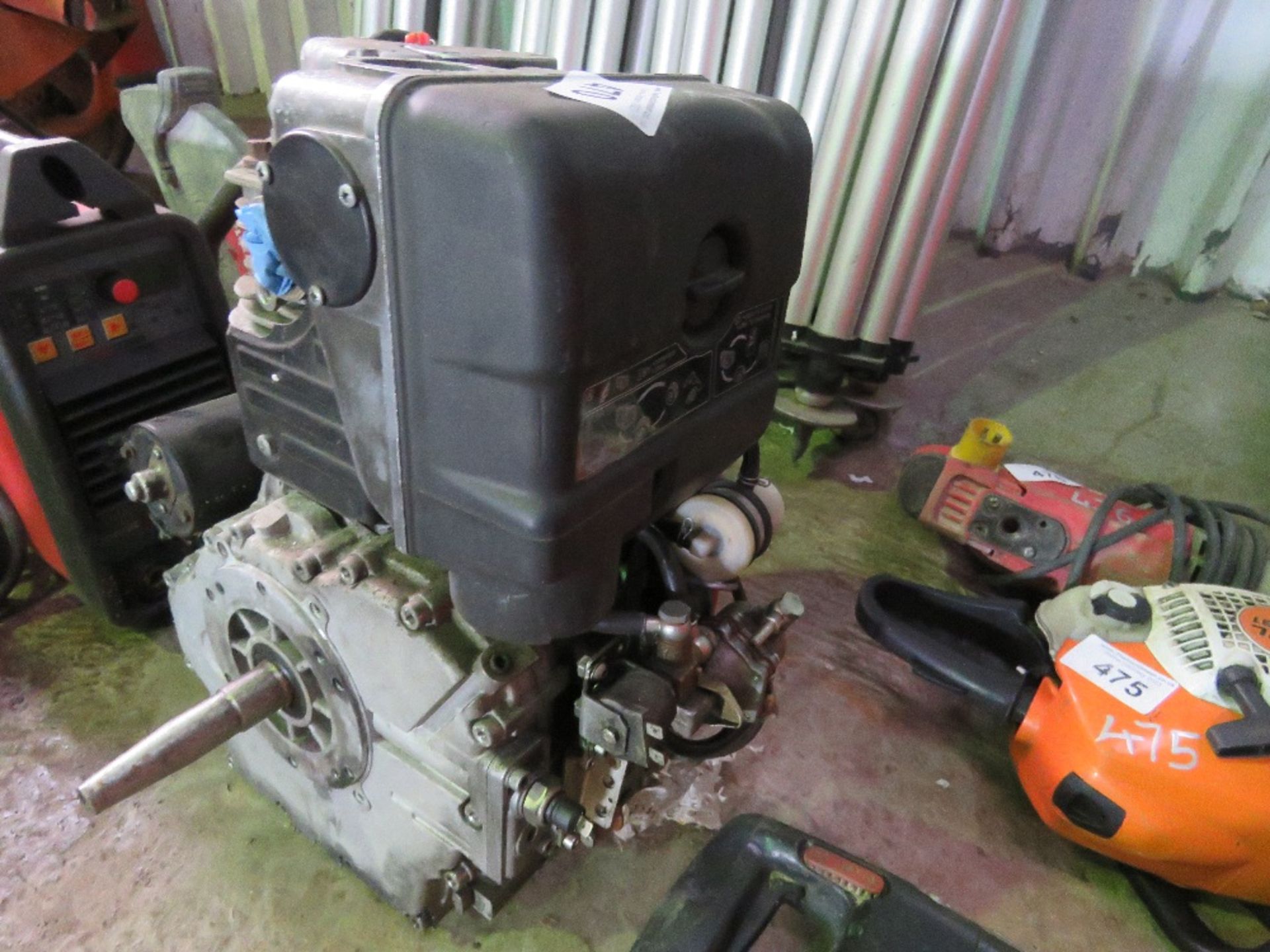 SINGLE CYLINDER DIESEL ENGINE. THIS LOT IS SOLD UNDER THE AUCTIONEERS MARGIN SCHEME, THEREFORE NO - Image 5 of 5