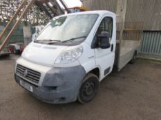 FIAT DUCATO MULTIJET 120 SPECIAL BUILD 3500KG PLANT TRUCK REG: HX11 ESO. 14FT LOW ACCESS BODY WITH F