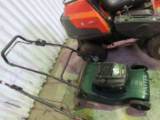 HAYTER HARRIER 48 SELF DRIVE PETROL MOWER, NO BAG. THIS LOT IS SOLD UNDER THE AUCTIONEERS MARGIN