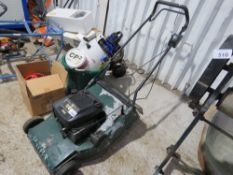 HAYTER HARRIER 56 ROLLER LAWNMOWER WITH A COLLECTOR BAG.
