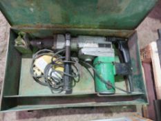 HITACHI HEAVY DUTY BREAKER, 240VOLT. DIRECT FROM WORKSHOP WHERE OWNER RETIRING. THIS LOT IS SOL