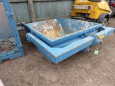 CONQUIP CA108AC-01500 CRANE CEMENT SKIP, YEAR 2021, 3000KG RATED CAPACITY. THIS LOT IS SOLD UNDER