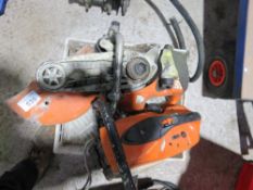 2 X STIHL TS410 PETROL SAWS, INCOMPLETE.