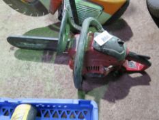 EINHELL PETROL CHAINSAW. THIS LOT IS SOLD UNDER THE AUCTIONEERS MARGIN SCHEME, THEREFORE NO VAT W