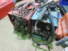 2 X WELDERS, ARC AND MIG, 240VOLT. OWNER RETIRING. THIS LOT IS SOLD UNDER THE AUCTIONEERS MARGIN