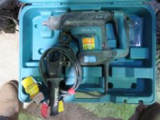 MAKITA AVT BREAKER DRILL IN A CASE, 110VOLT POWERED.