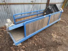 2 X 10FT LENGTH BOARD TROLLEYS PLUS A CURING TANK.