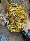 EXTENSION LEADS, MAINLY 110VOLT.