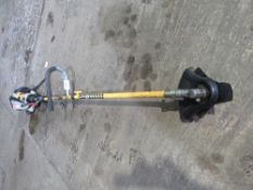 RYOBI PETROL ENGINED BRUSH CUTTER. THIS LOT IS SOLD UNDER THE AUCTIONEERS MARGIN SCHEME, THEREFOR