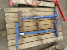 RECORD ROLLER STAND X 2NO. DIRECT FROM RETIRING BUILDER. THIS LOT IS SOLD UNDER THE AUCTION