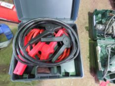 2 X JUMP LEAD SETS. DIRECT FROM RETIRING BUILDER. THIS LOT IS SOLD UNDER THE AUCTIONEERS MA